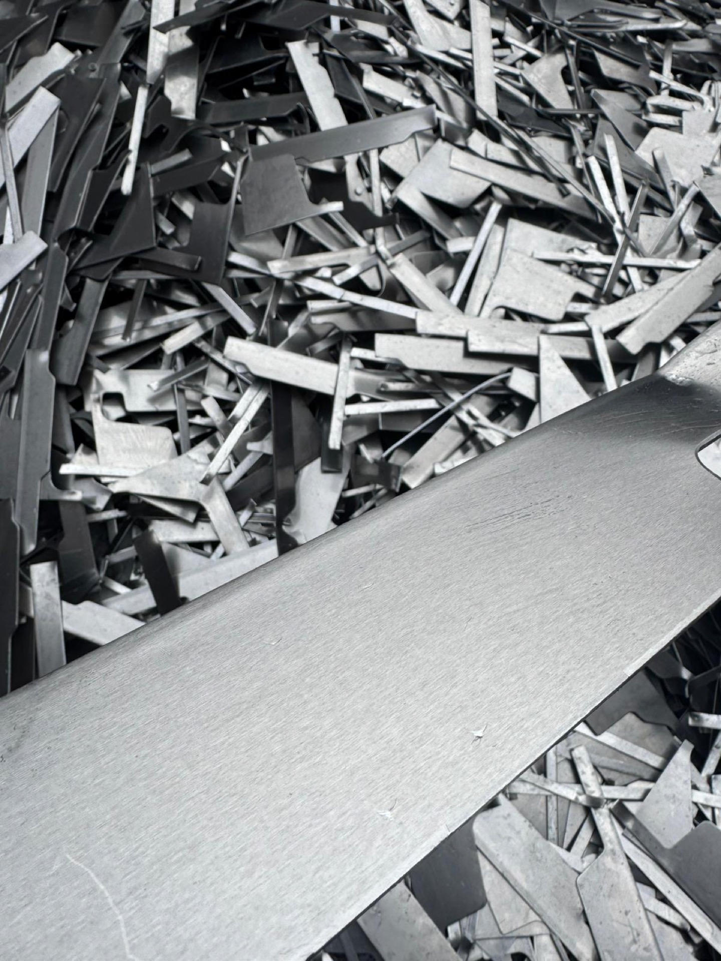 Aluminium scrap material – post-industrial stream
